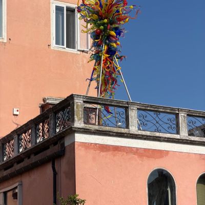Chihulys verk vid Grand Canale