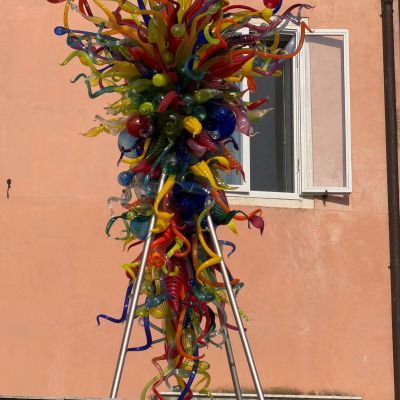 Chihulys verk vid Grand Canale detalj